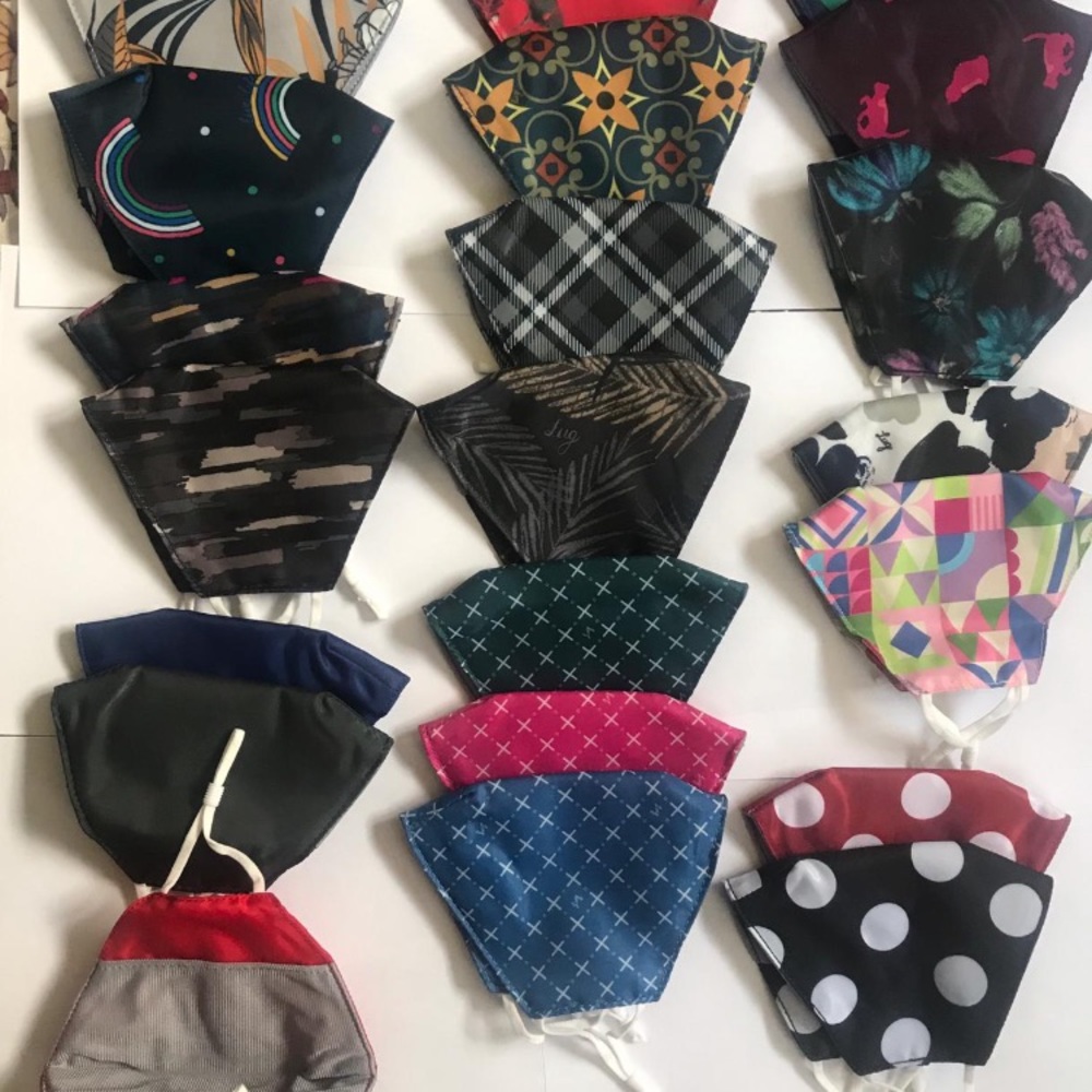 4 for $10 Lug face masks,washable and adjustable.